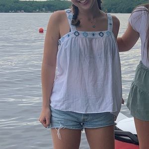 Love by GAP Button Detail Tank